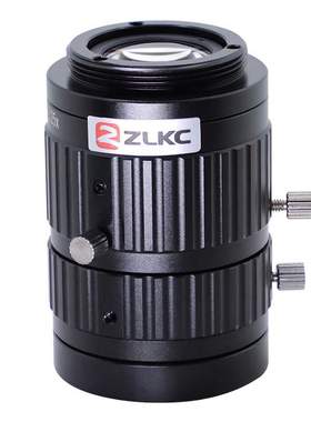 ZLKC中联科创16mm微距镜头TM1628MP12工业镜头低畸变1.1