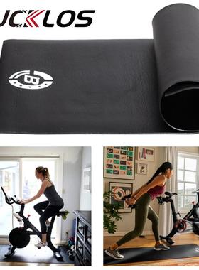自行车骑行垫PVC防滑自行车减震垫子30*60/36*72Inch地垫健身车