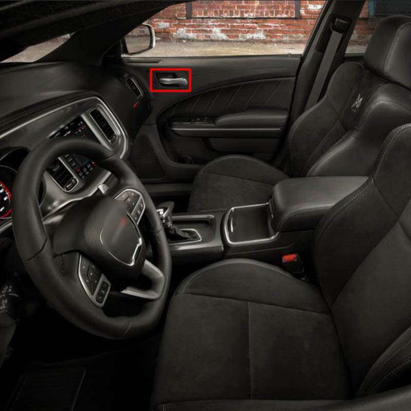 适用于11-21款道奇Dodge Charger内拉手门碗装饰贴