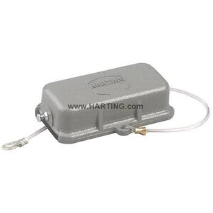 HARTING浩亭重载外壳09200105425Han10A底座保护盖金属
