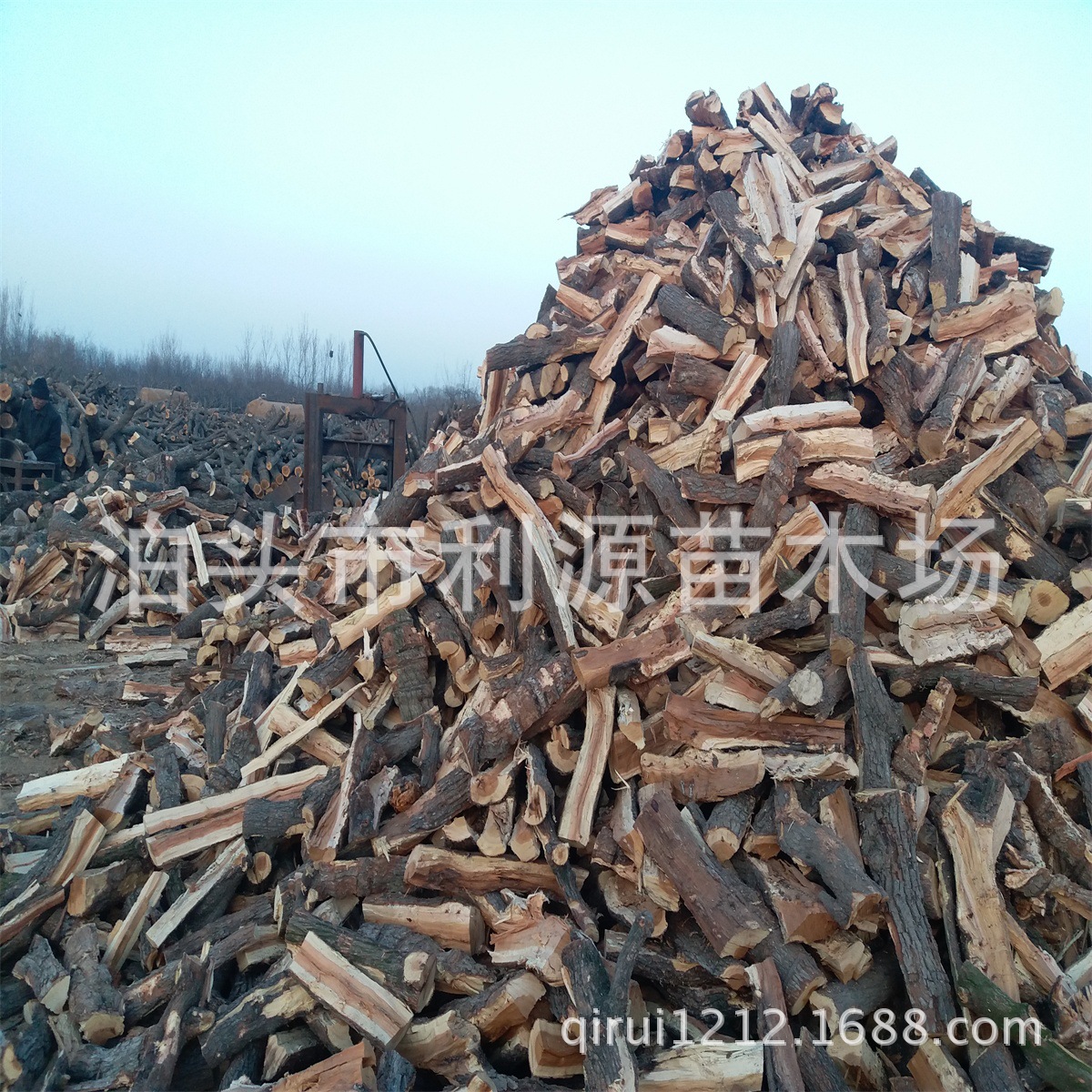 厂家现货供应柴火烤鸭木柴果木壁炉取暖柴干燥木质硬升温快柴火