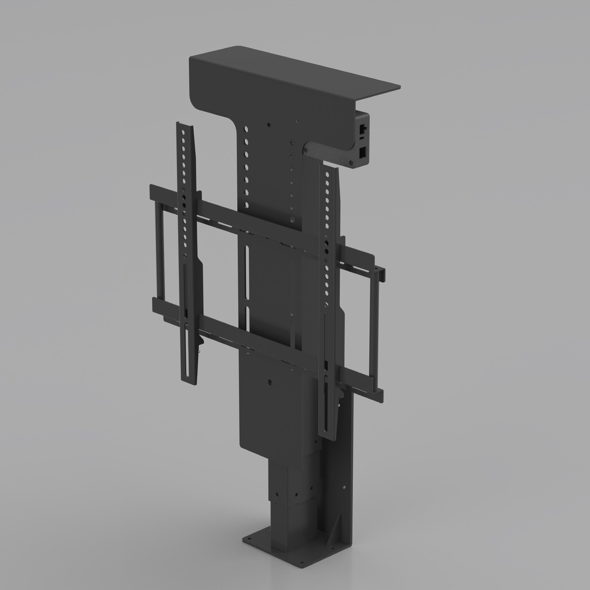 T字形移动款电动升降支架TV柜挂架显示器TV电视机电视支架出口,五金/工具,人机界面,淘宝优惠券,粉丝福利购,淘宝优惠卷