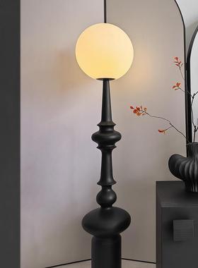 态生活 ins中古风罗马柱落地灯客厅卧室床头高颜值装饰氛围灯摆件