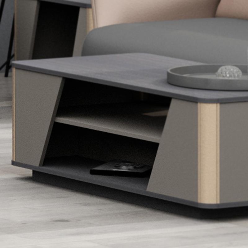 定制公司客厅接待会客小方桌子商板式用办公室轻奢沙发小茶几