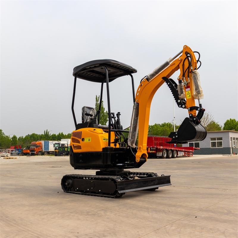 液厂工出口小型压挖掘机1800kg农用果园挖沟松土 迷你挖机