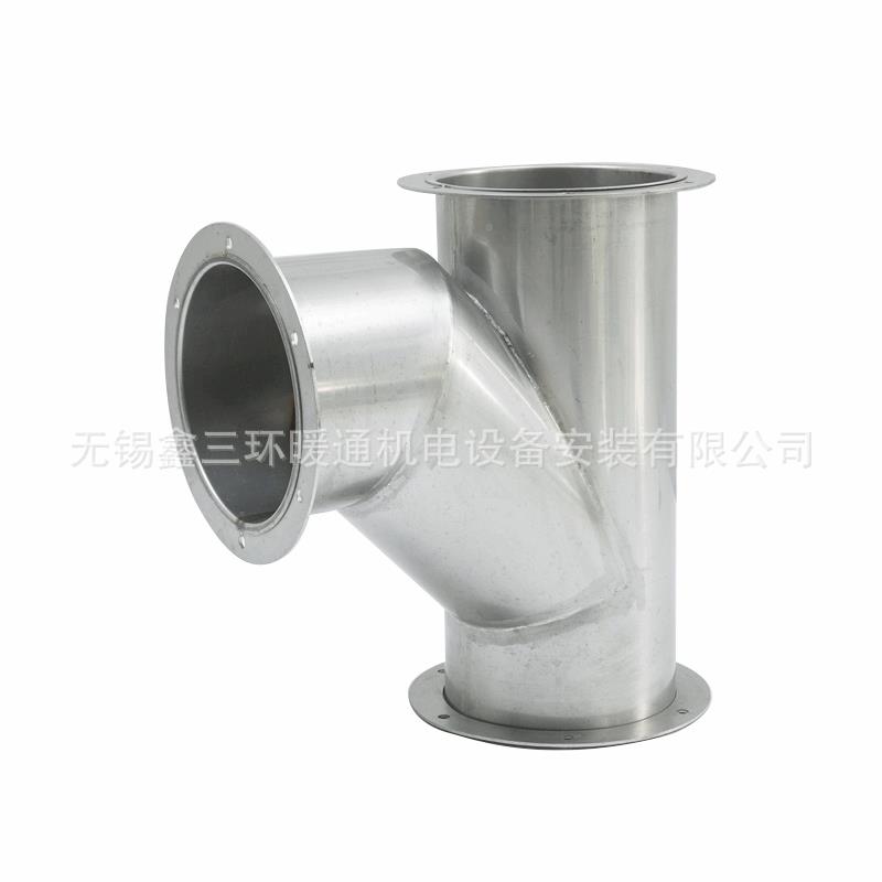 厂家供应 茶NXF三通T异形径斜04壶镀锌白铁皮风管配3件规格多Y样