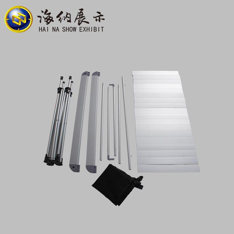品广告牌展会展示桌架子展台饮促销折叠尝试加粗广告台铝合金促销