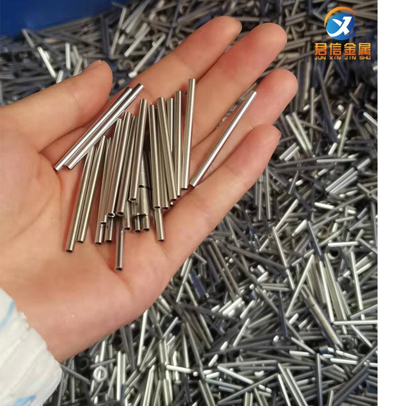 34不锈钢管精密毛细0密圆管加工全激光打孔开槽倒角精封头细针管