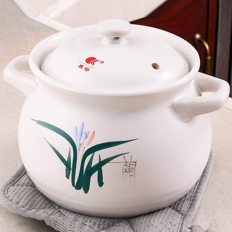 康舒陶瓷砂锅炖锅汤锅家用煲汤 明火直烧大容量汤锅粥煲