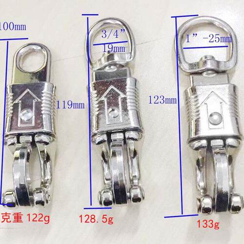 锌合金宠物牵引扣 旋转爪钩 马笼头挂钩  马具钩，马缰绳牵引扣