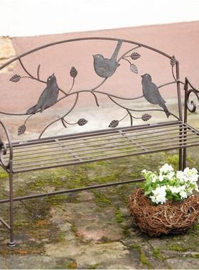 temu TK跨境 做旧复古铁艺 花架花托 户外铁艺花架摆件