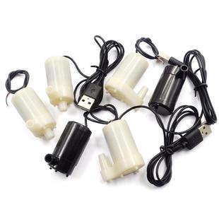 直流电机马达3V小水泵立式 小潜水泵DC3W喷泉电动机微型4.5V