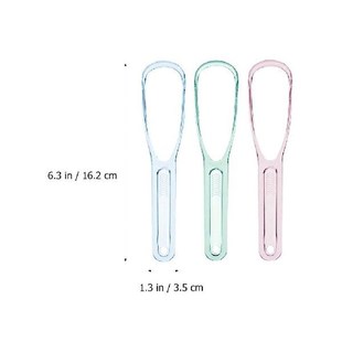 Tongue Scraper Brush Cleaner Tounge Anti Cleaning Coating