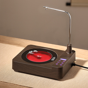 福也全自动上水电热烧水壶泡茶专用抽水煮茶器玻璃壶一体茶具套组