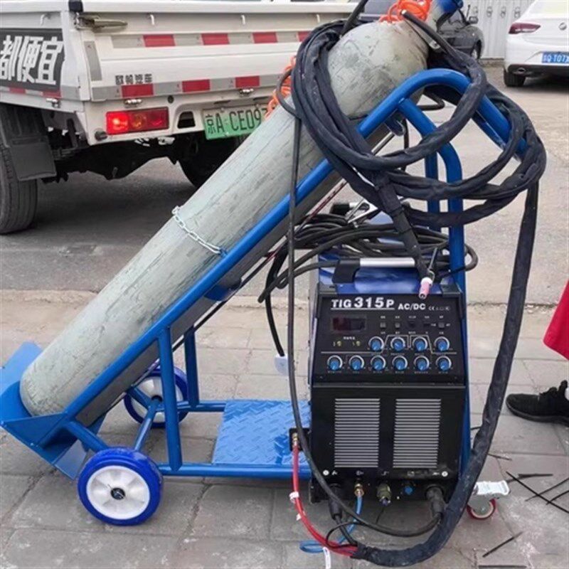 可放焊机款气瓶推车氧气乙炔瓶手推车钢瓶搬运车二氧化碳二保焊机