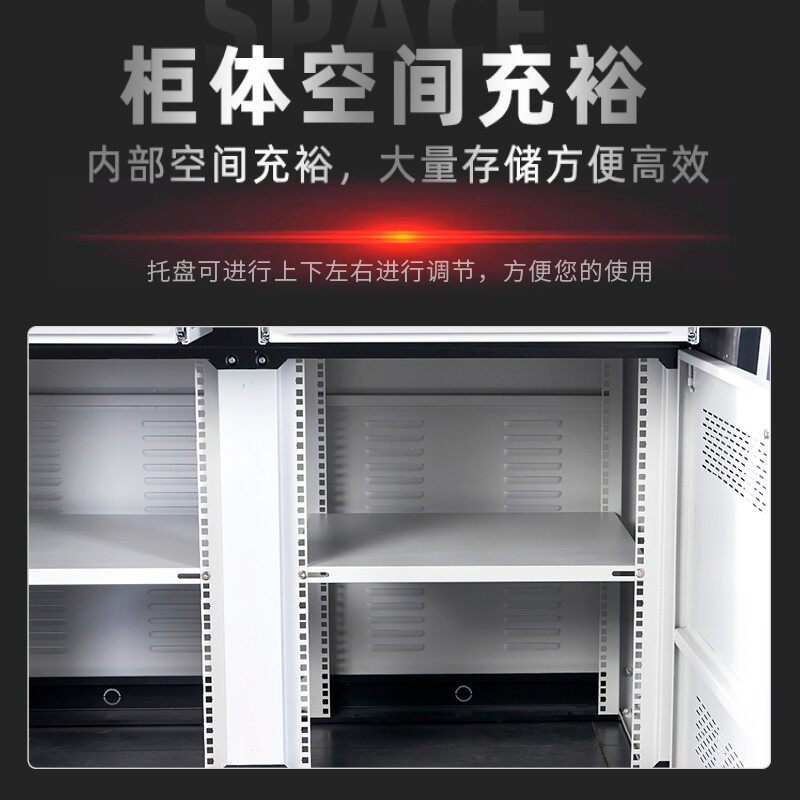 监控操作台双联平台三联2联3联四联控制台4联5联定制电视墙柜机柜