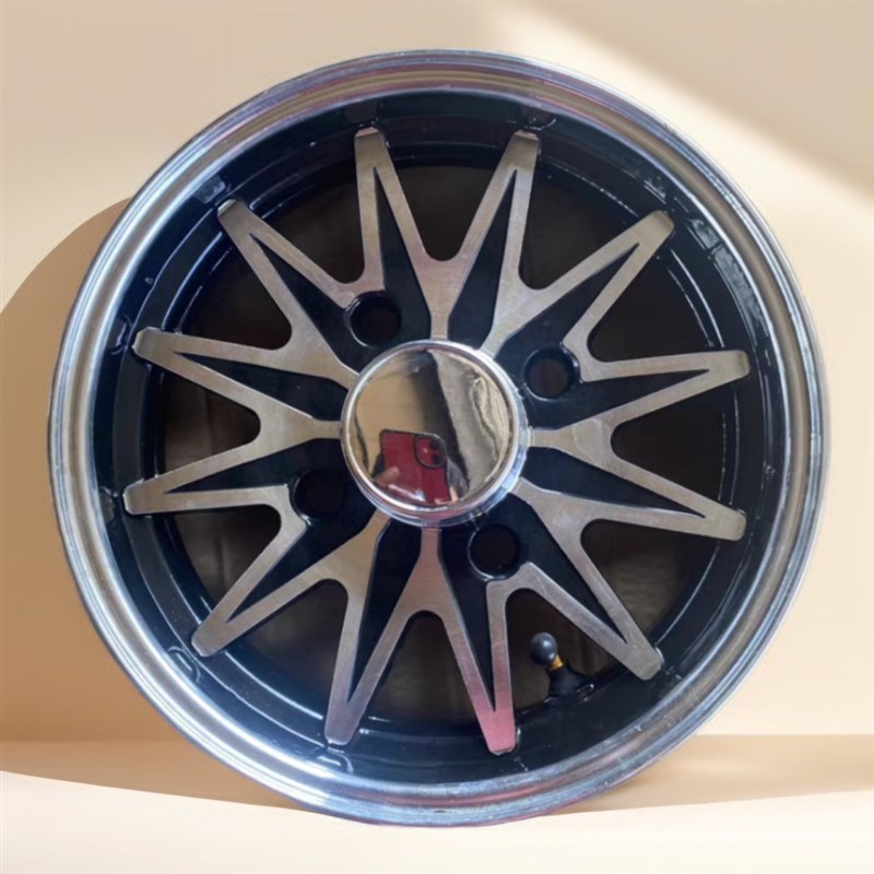 电动三轮四轮车10寸代步车铝轮钢圈350/400/450/500-10后轮毂