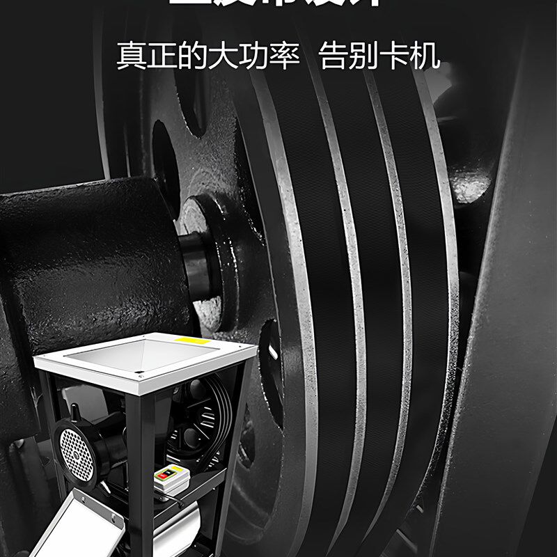 黑虎大功率绞肉机商用养殖场绞鸡架碎骨机碎鱼喂狗32/42/52/62型