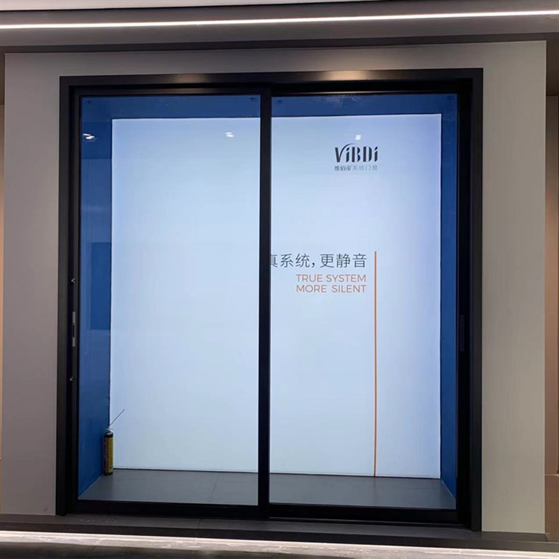 阳台重型推拉门钛镁铝合金推拉门落地窗厨房客厅隔断简约玻璃移门