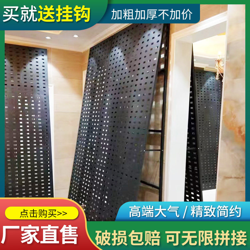 瓷砖展示架挂墙立式大板瓷砖展架样板地砖展示架子双面冲孔板展架