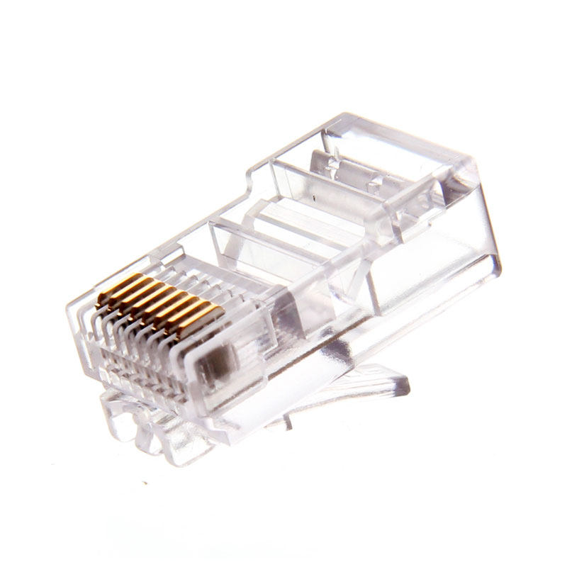 康普/AMP安普 超五类水晶头 100个RJ45非屏蔽网线8芯8-554720-3