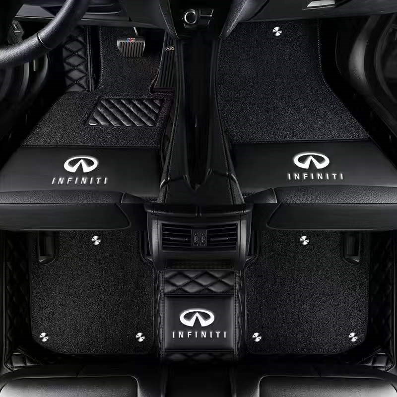 适用于英菲尼迪Q50L QX50 QX60 Q70L FX35 QX30全包围汽车脚垫