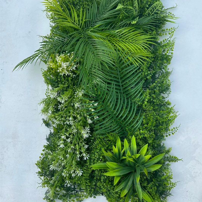 防晒抗紫外线仿真草坪50*100新款组合绿植墙植物墙室内造景装饰草