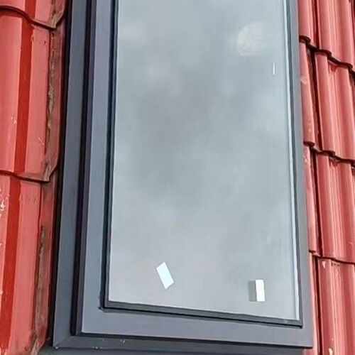 斜面屋顶天窗铝合金屋顶天窗铝合金老虎井排水板天窗排水槽天窗