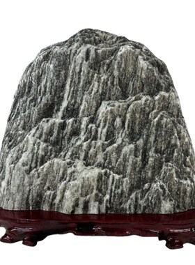 天然原石泰山石敢当办公室靠山石奇石观赏石园林石景观石庭院摆件