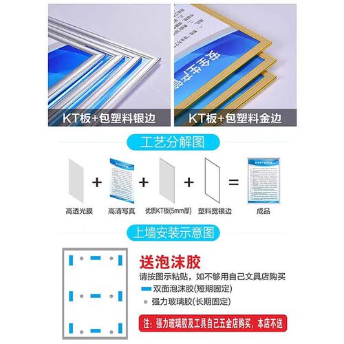 6S管理标语宣传工厂车间仓库展板挂图5S/7S/8S/10S企业文化标识牌