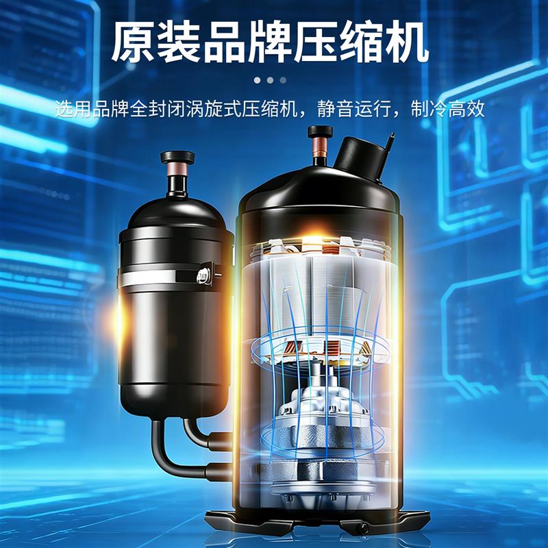 海水制冷机变频商超海鲜制冷机工业风冷式冷水机鱼池制冷设备