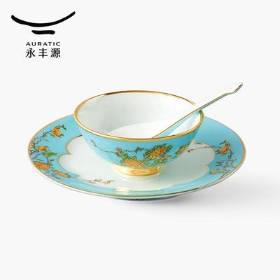 永丰源 夫人瓷西湖蓝餐具散件 饭碗/汤盘/斗碗/调羹（安全包装）