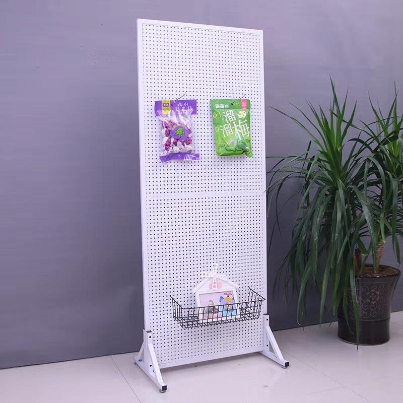 洞洞板货架落地手机配件饰品展会展示架幼儿园作品置物架工具挂板