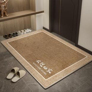 高级创意家用大门耐磨耐脏免洗可裁剪脚踏垫 入户门垫进门地垫新款