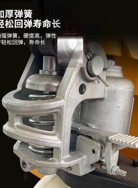 龙聚氨酯13782轮手地牛车动升降托盘叉车叉3T仓储地牛手动液压搬