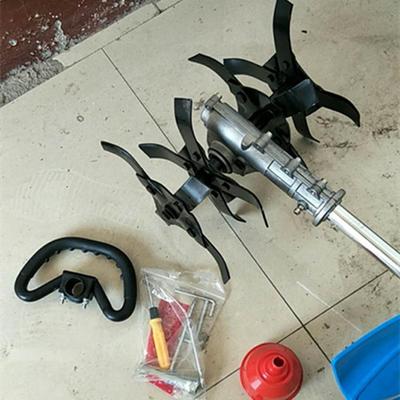 汽油农用割地草机33372菜设地行土距锄草松备背负式好携带耕机