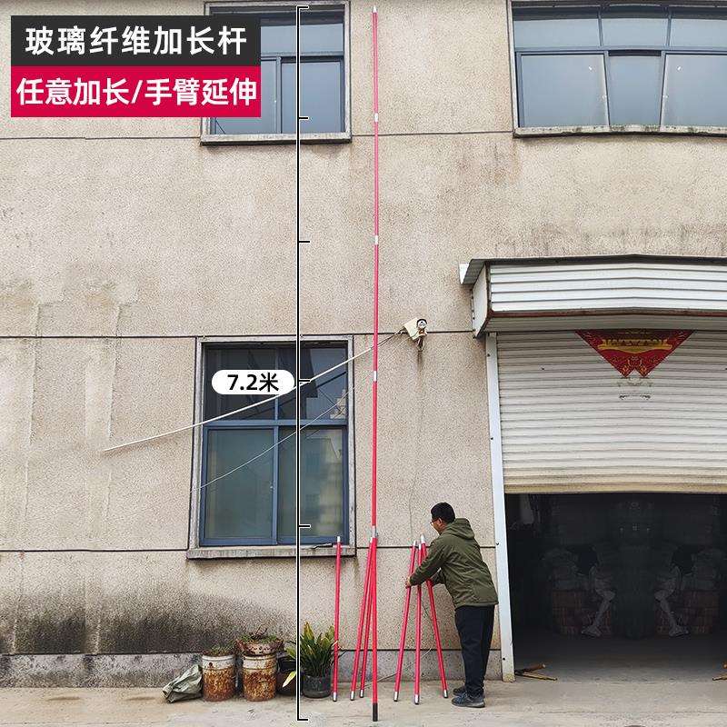 具手柄任意长加互接工杆纤具维柄木柄木把手QCC农铁锹锄头铲子木