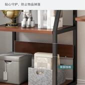 AEW客厅置物架窄靠墙隔板置隙物架缝沙发后铁艺置物架多层架纳收