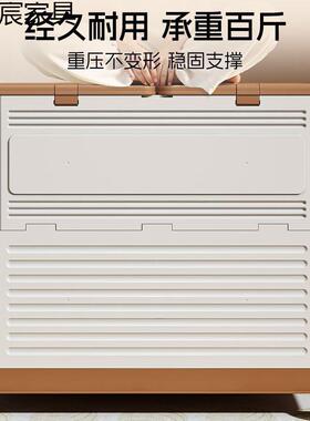 大容量衣折服收纳箱整理超翻盖折叠盒换季衣大物被xrEp7B7z家子可
