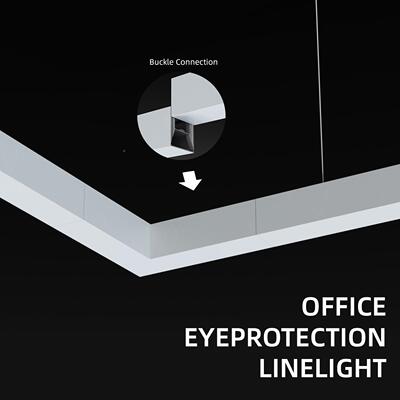 办公条室吊灯进口普30105瑞led护眼蜂窝防眩灯条无长缝拼接形会议