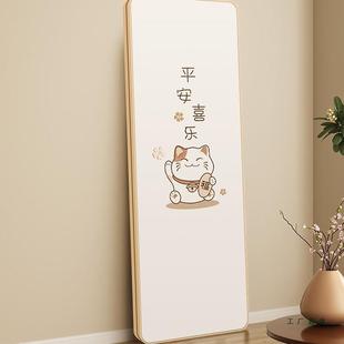 开合式落隐全身镜圆角隐形开门穿衣暗WSV镜画藏可关藏闭镜子地