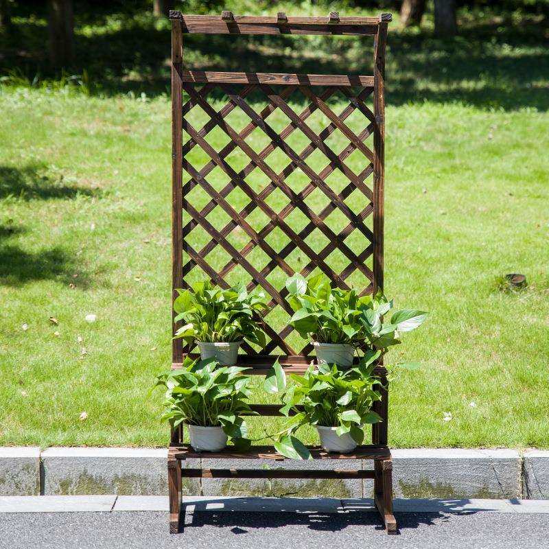 户地防腐实木花架多木层阶花盆碳化外阳台落AL592472架子质多功能,鲜花速递/花卉仿真/绿植园艺,其它园艺用品,淘宝优惠券,粉丝福利购,淘宝优惠卷