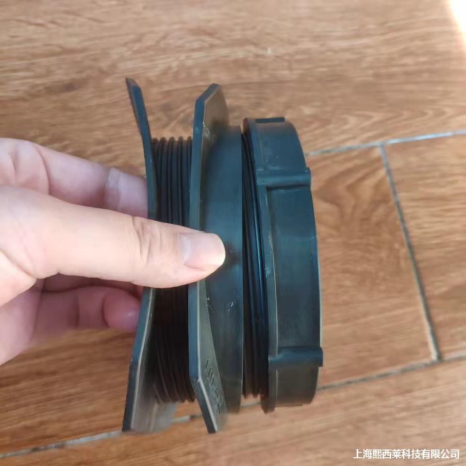 【马鞍头】井接筒上入FMZPVC平壁管/接波管纹管【马接鞍接头】