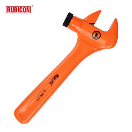 罗宾汉RUBICON全1绝缘0活动扳手0寸开口扳手进口缘工具RFV-JEG绝1