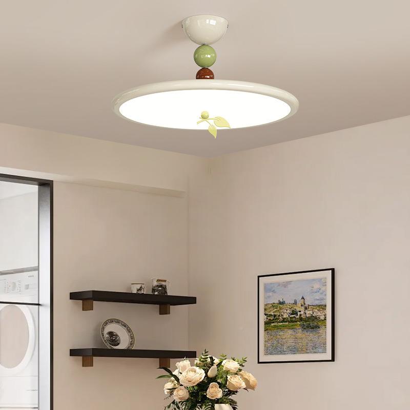 20现10325新款风卧吊灯法室式奶油护眼灯代简约创意主卧书房吸顶