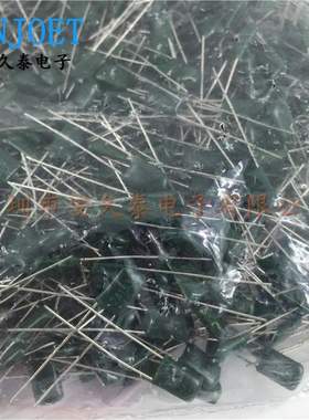 CL11涤纶电容 3A152J 1000V152J 1.5NF 1500PF 1KV 绿色 直插
