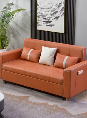 Ta缩多功能沙发床两单用现代抽拉折57848叠办公室客l厅抽拉伸式双