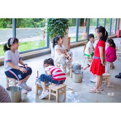 电小动石磨tj#fghj#家用型复古儿豆小浆豆腐幼园手动推磨盘机老式