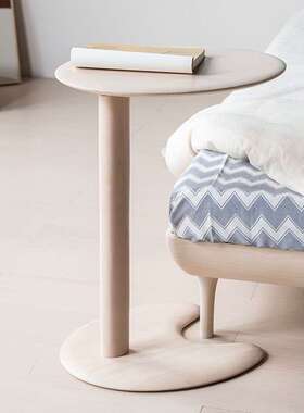 XUN实木边几小茶床头几发沙边迷简你小型创意阳台卧室约设计感角