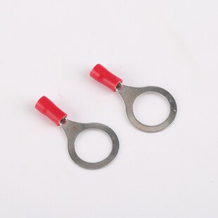 .接圆线端子RVTO-JTK型形预绝缘端头OT型头线鼻246子端RV125-12